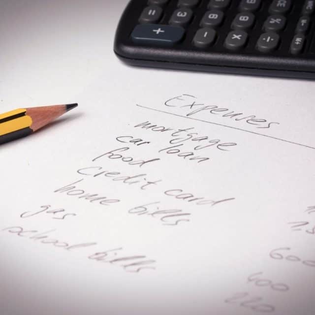 Bare bones budget