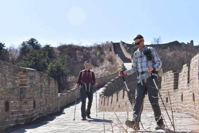 Jay & Sara on the Great Wall of China